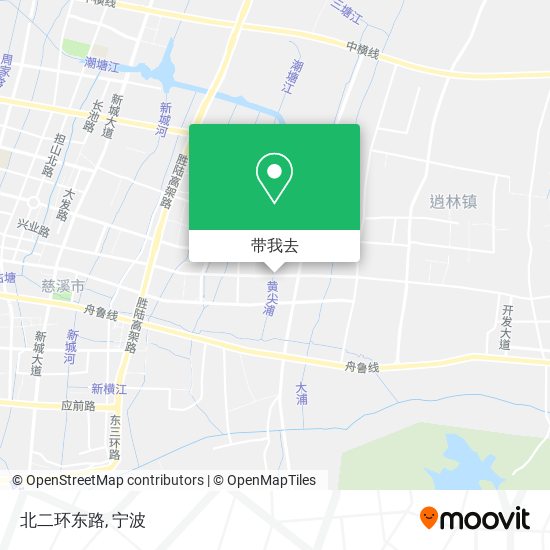 北二环东路地图
