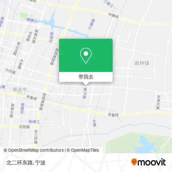 北二环东路地图