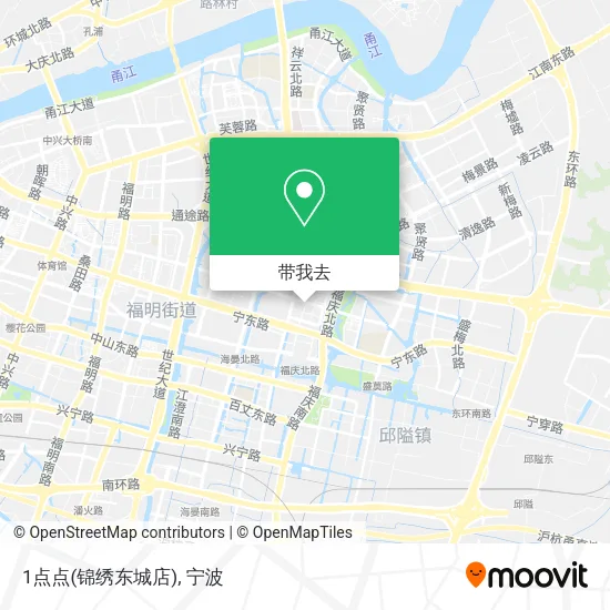 1点点(锦绣东城店)地图