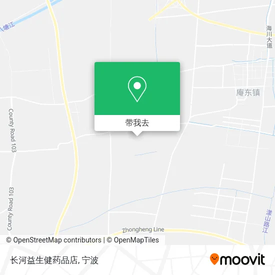 长河益生健药品店地图