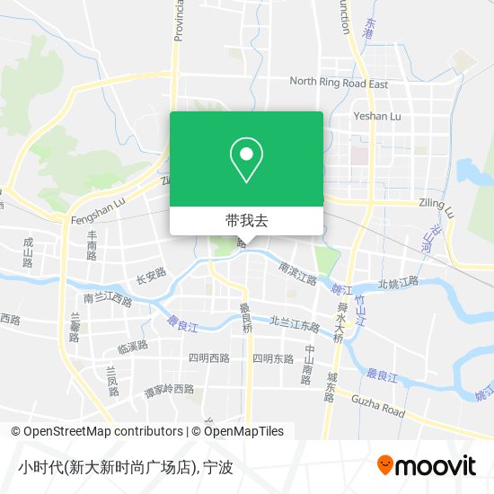 小时代(新大新时尚广场店)地图