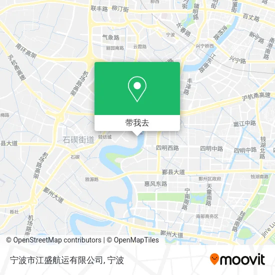 宁波市江盛航运有限公司地图