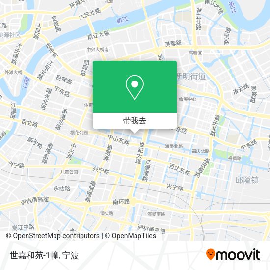世嘉和苑-1幢地图