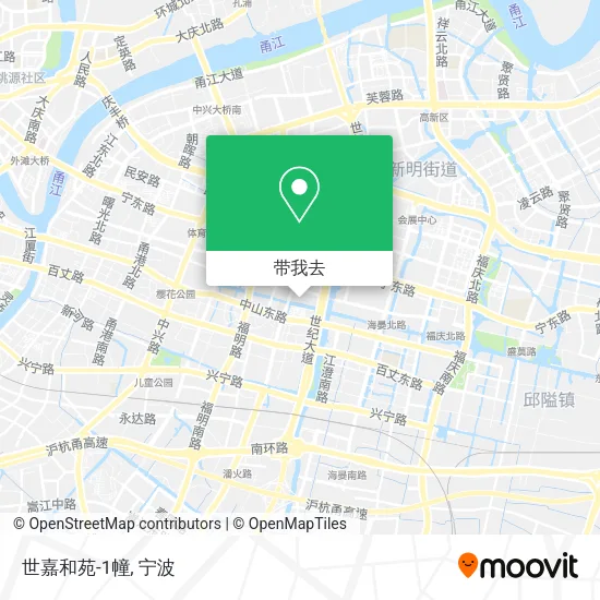 世嘉和苑-1幢地图