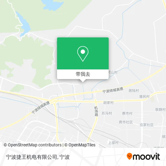 宁波捷王机电有限公司地图