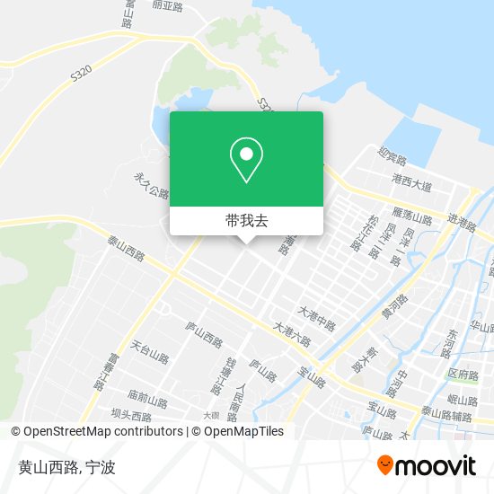 黄山西路地图