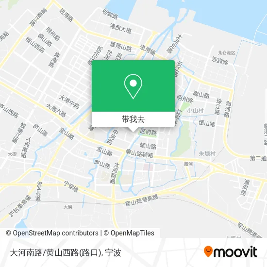 大河南路/黄山西路(路口)地图