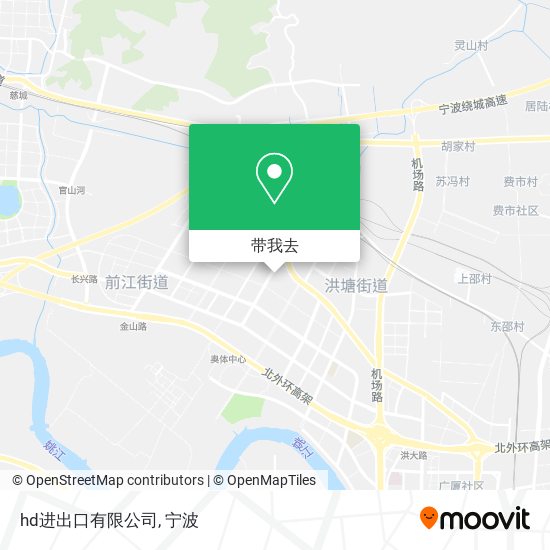 hd进出口有限公司地图