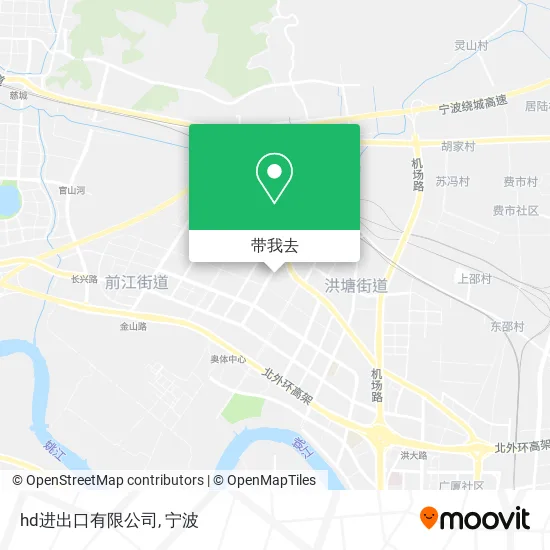 hd进出口有限公司地图