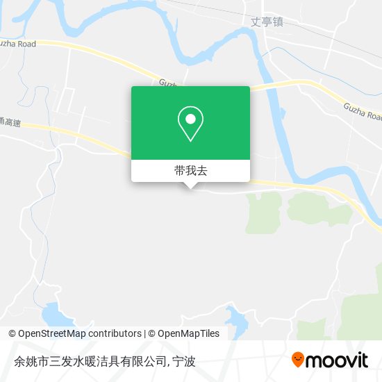 余姚市三发水暖洁具有限公司地图