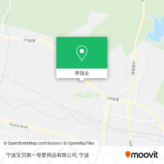 宁波宝贝第一母婴用品有限公司地图