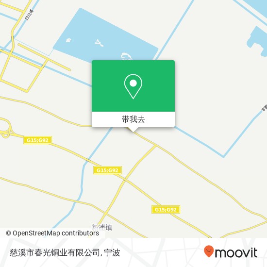慈溪市春光铜业有限公司地图