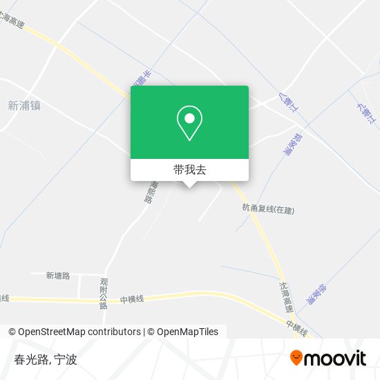 春光路地图