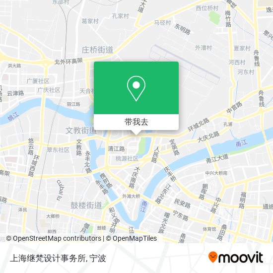 上海继梵设计事务所地图
