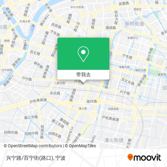 兴宁路/百宁街(路口)地图