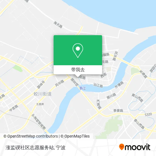 涨监碶社区志愿服务站地图