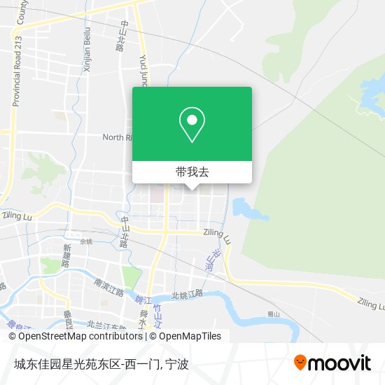 城东佳园星光苑东区-西一门地图