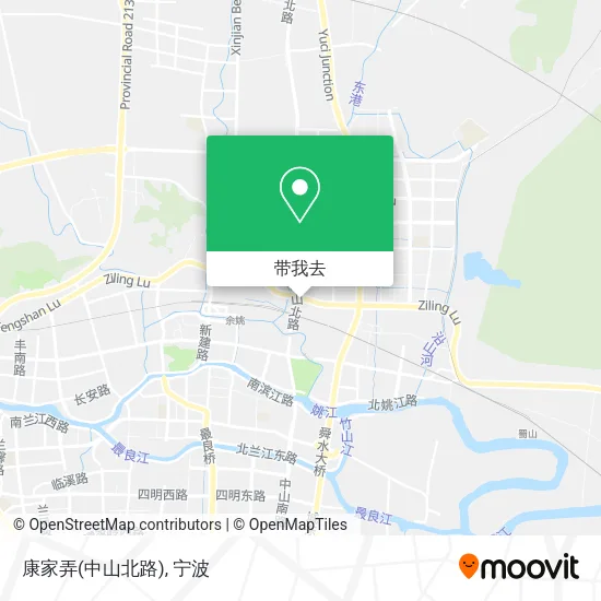 康家弄(中山北路)地图