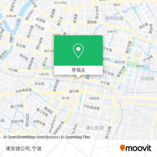 康安德公司地图