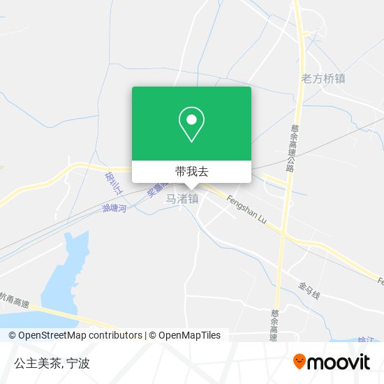 公主美茶地图