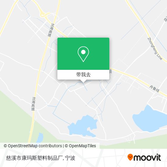 慈溪市康玛斯塑料制品厂地图