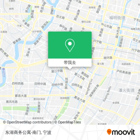 东湖商务公寓-南门地图