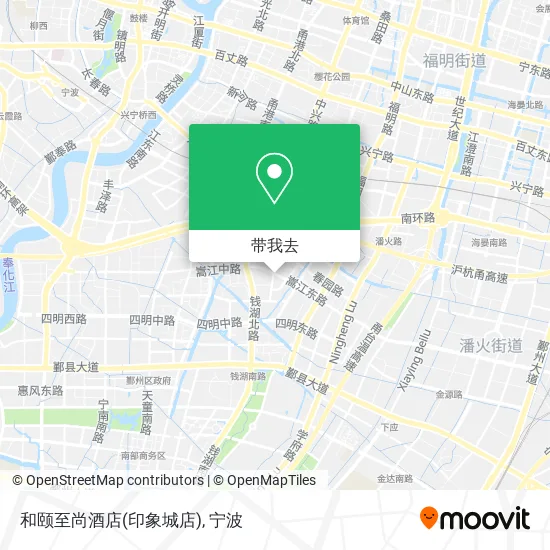 和颐至尚酒店(印象城店)地图