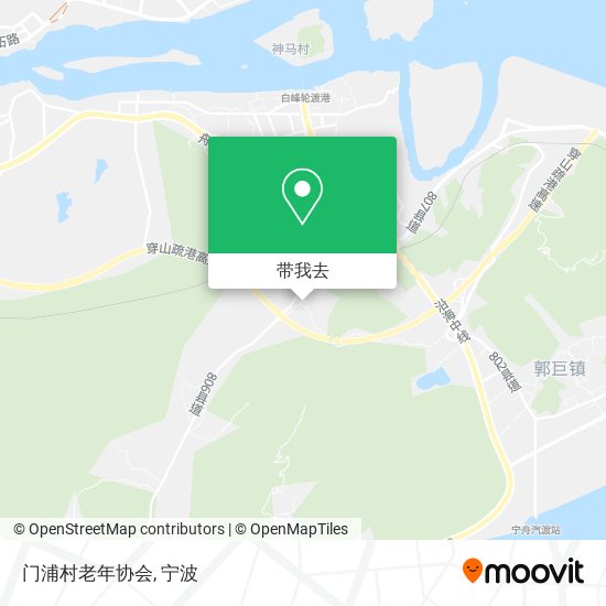 门浦村老年协会地图