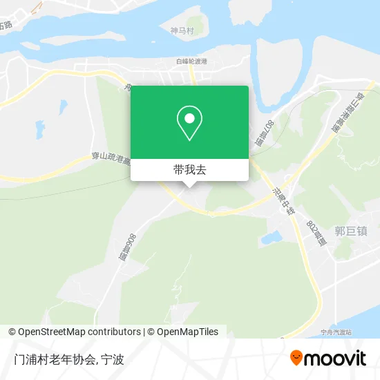 门浦村老年协会地图