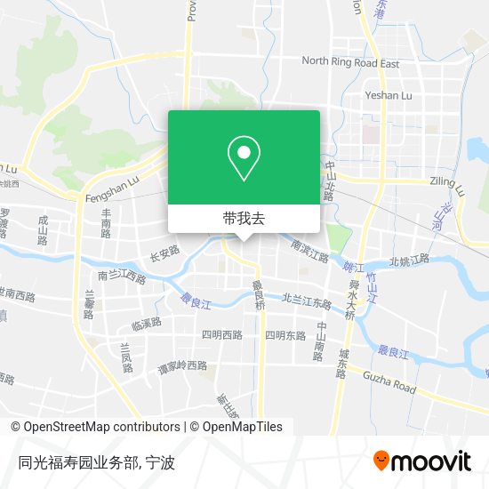 同光福寿园业务部地图
