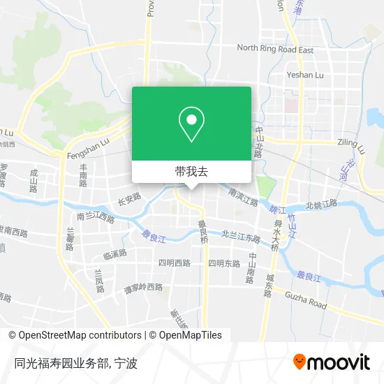 同光福寿园业务部地图