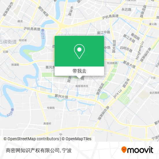 商密网知识产权有限公司地图