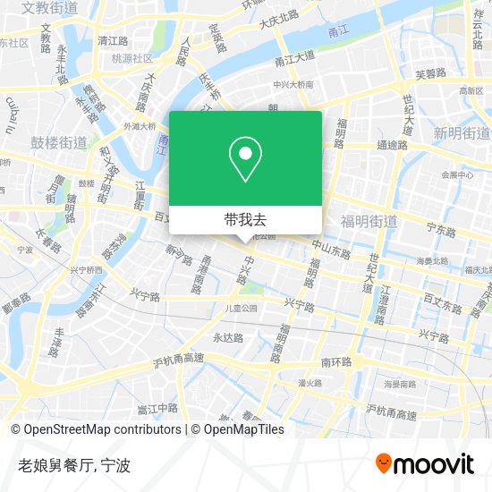 老娘舅餐厅地图