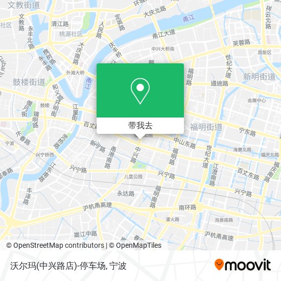 沃尔玛(中兴路店)-停车场地图