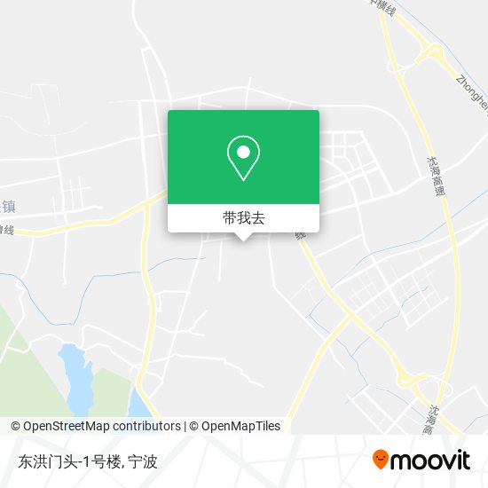 东洪门头-1号楼地图