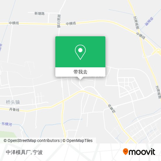 中泽模具厂地图