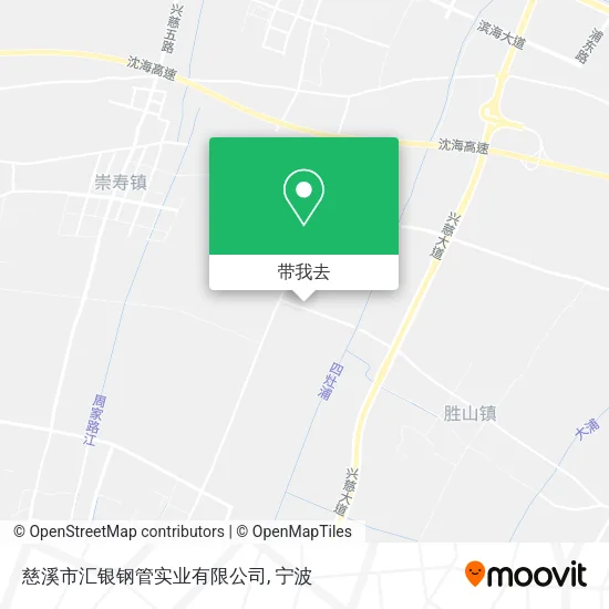 慈溪市汇银钢管实业有限公司地图