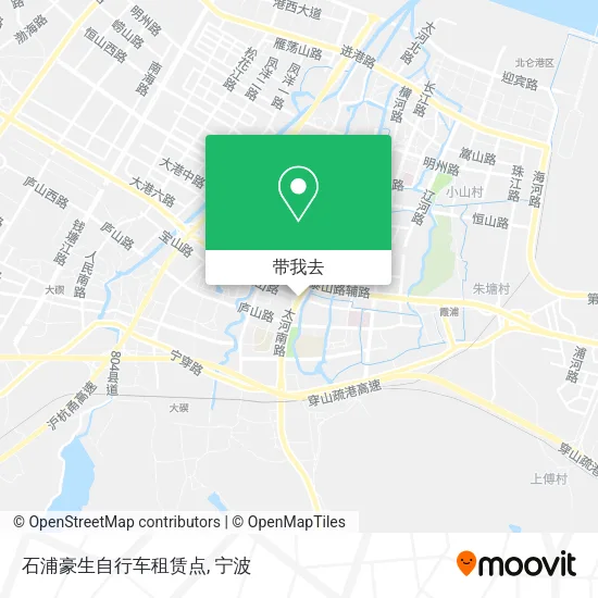 石浦豪生自行车租赁点地图