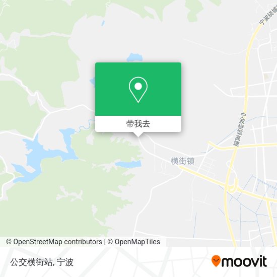 公交横街站地图