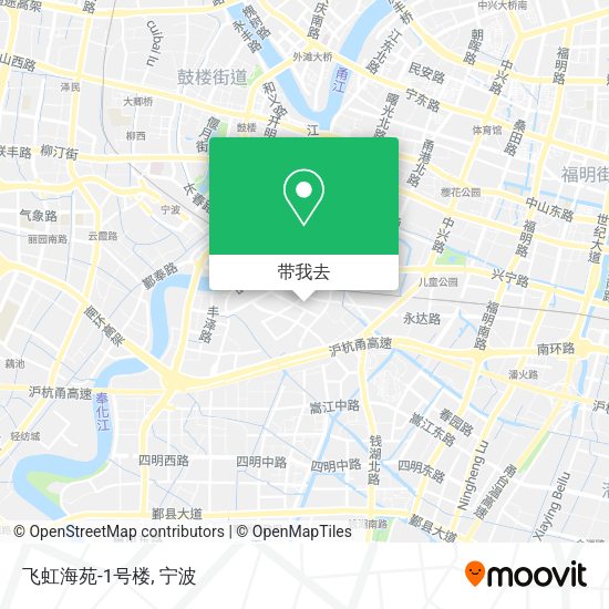 飞虹海苑-1号楼地图