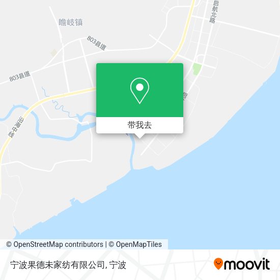 宁波果德未家纺有限公司地图