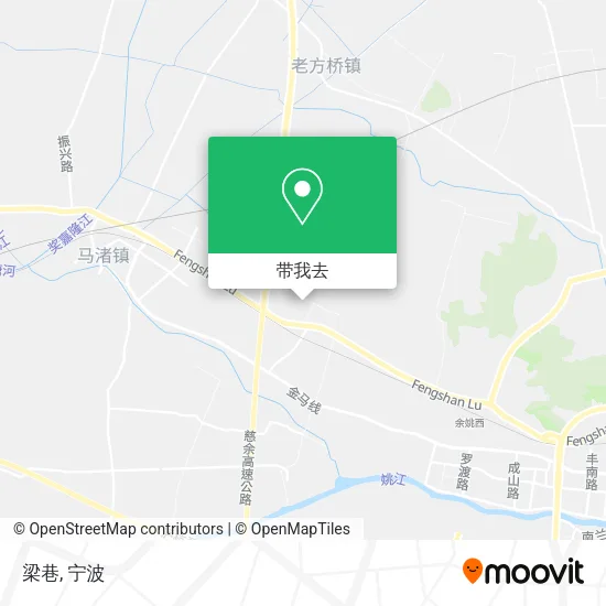 梁巷地图