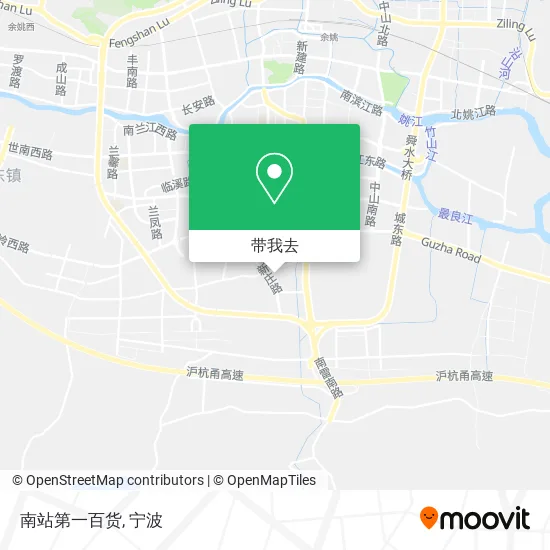 南站第一百货地图
