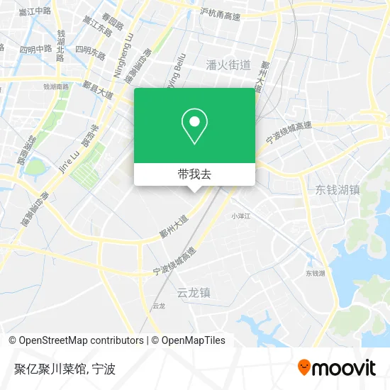 聚亿聚川菜馆地图