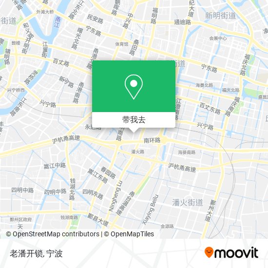 老潘开锁地图