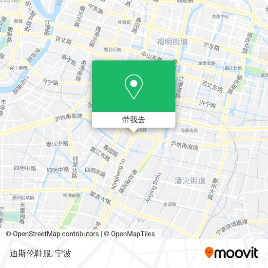 迪斯伦鞋服地图