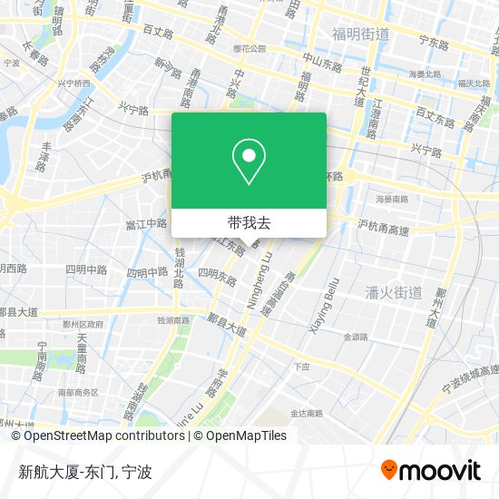 新航大厦-东门地图