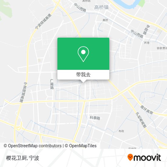 樱花卫厨地图