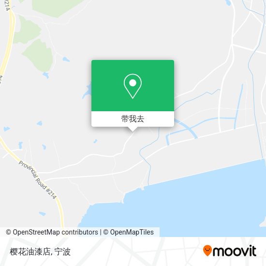 樱花油漆店地图