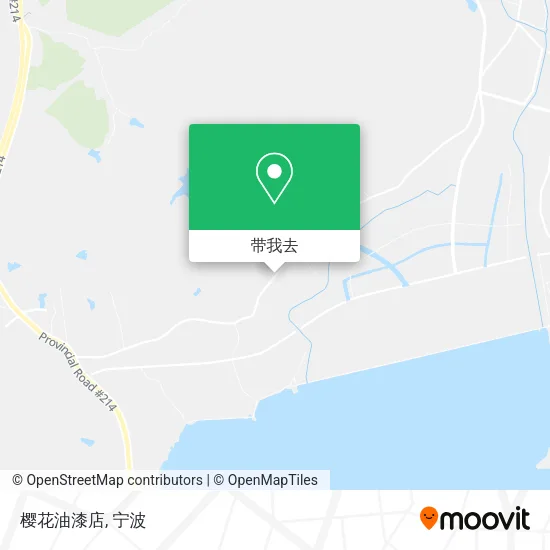 樱花油漆店地图